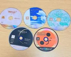 ぼくのなつやすみ２、ドラゴンクエストⅤ、少年ヤンガス他　　PS2　 5本セット
