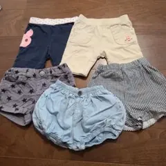 サイズ80　ショートパンツセット