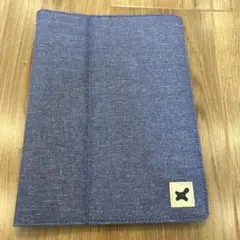 エレコム タブレットケース デニムブルー