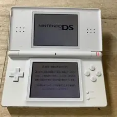 動作確認済み　Nintendo ニンテンドーDSLite 本体　ホワイト