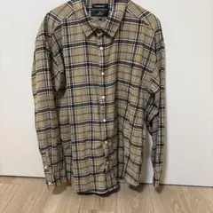 KANGOL チェック柄 フランネルシャツ Lサイズ