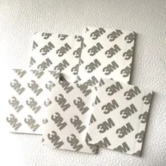浴室 強力両面テープ 室内·室外用 幅広5.5x4.5cm 厚0.2cm ５枚