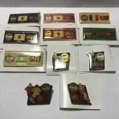 2002FIFA 日韓ワールドカップ　オフィシャルパートナー記念ピンバッチ