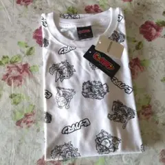 ビックリマン キャラクター柄 Tシャツ Lサイズ ホワイト