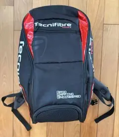 Tecnifibre Tour 1 ラケットバッグ 黒/赤