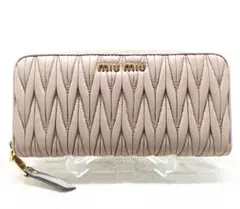 ⭐美品⭐正規品 miumiu ミュウミュウ マテラッセ 長財布