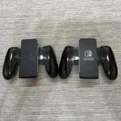 Nintendo Switch コントローラーグリップ ブラック2個