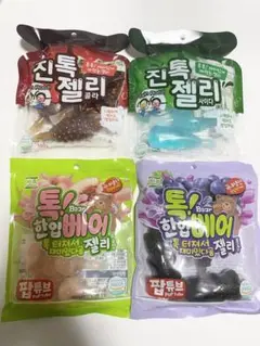 ジントックゼリー ベアゼリー 4袋セット