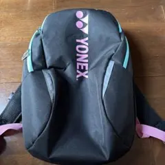 【子供用】YONEX ラケットバッグ ブラック/ピンク