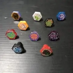 メタルファイトベイブレード　フェイスパーツ10個