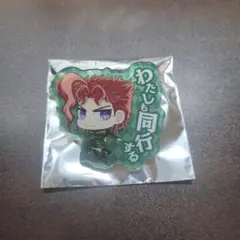 アニメキャラクター ピンバッジ ちびキャラ 花京院典明