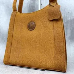 【極美品✨】 THAI COLLECTION ショルダーバッグ オレンジ レザー