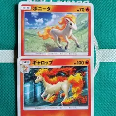 ポニータ ギャロップ カードセット