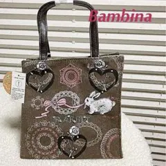 新品！Bambina.ミニキャンパストートバッグ