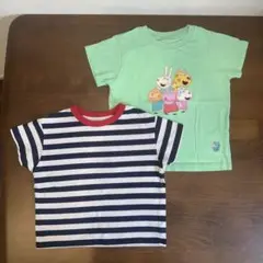 ユニクロ　Tシャツ　100cm 2点セット
