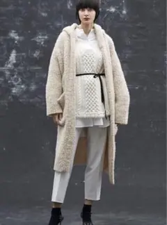 本日終了★Drawerロングニットコート★定価16.5万