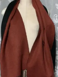美品　ビクーニャ　VICUNA　BLEND　カシミヤ　ブラウン　ストール 中古・古着通販】Vicuna (ビクーニャ) マフラー ブラウン