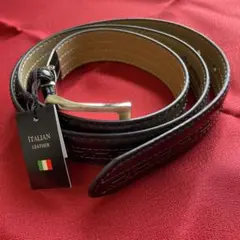 イタリアンレザー 牛革 メンズ ベルト