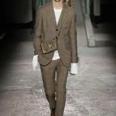美品! DRIES VAN NOTEN 18aw チェック パンツ スラックス