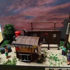 日本の風景 ミニチュア模型セット