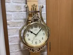 昭和レトロシチズンハープストリームウエストミンスターチャイムメロディ掛け時計