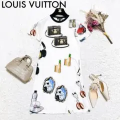 LOUIS VUITTON ワンピース モノグラム プティットマル XS