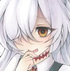 ブルアカ カノエ 手描きイラスト 小色紙