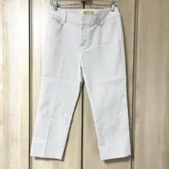 AQUA 212 ホワイトストライプ チノパン