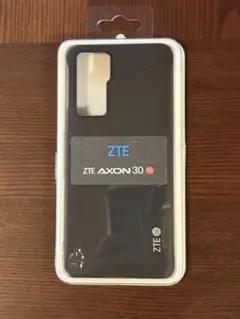 ZTE AXON 30 5G ソフトケース ブラック　純正