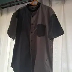 ボタンアップ半袖シャツ