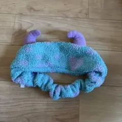 キャラクター風タオル地ヘアバンド