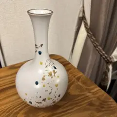 九谷焼　九谷英山作　花瓶　新品未使用品！