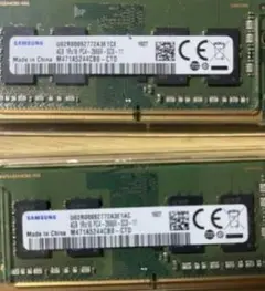 Samsung DDR4メモリセット