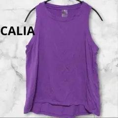 Calia 紫色 ノースリーブ Tシャツ Lサイズ