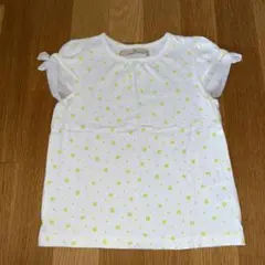 110㎝/GLOBAL WORKグローバルワーク/小花柄半袖ガーリーカットソー
