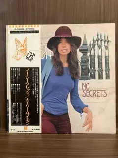 帯付　No Secrets　Carly Simon カーリーサイモン