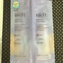 メルト melt　スムース シャンプー トリートメント