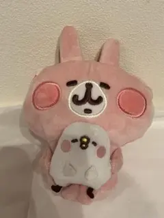 カナヘイ　ピスケ＆うさぎ　くじ　ベルト付きポーチ　ぬい　マスコット　小物入れ