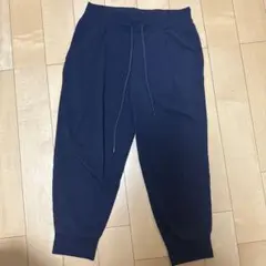UNIQLO AIRism ネイビー カジュアルパンツ S