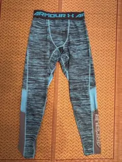 UNDER ARMOUR コンプレッションタイツ レディースLG 青/グレー