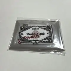 タブナイ　トレーディングワッペン　蘭丸　予告状