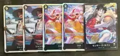 ワンピース 5枚組カードセット