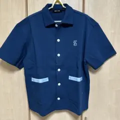 WIND AND SEA 半袖シャツ(ネイビー)