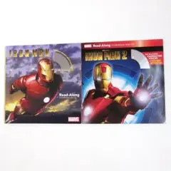 【英語/洋書】CD付き　2冊セット　アイアンマン　アイアンマン2　絵本[20]