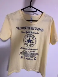CONVERSE イエロー Tシャツ Lサイズ タグ付き