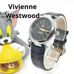 【美品】VivienneWestwood レディース腕時計 ブラック 箱付き