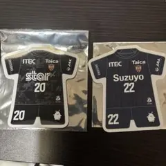 清水エスパルス　ユニホームマグネット　2枚セット