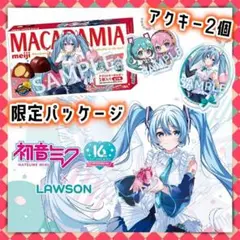 16周年♡アクキー 初音ミク 巡音ルカ キーホルダー パッケージ付 2種 2個