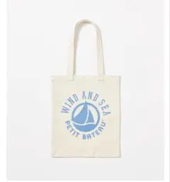 【未使用】WIND AND SEA × Petit Bateau トートバッグ