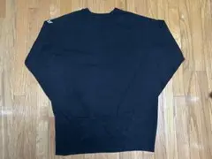 古着 VOLCOM黒 クルーネックスウェット トレーナー Lサイズ